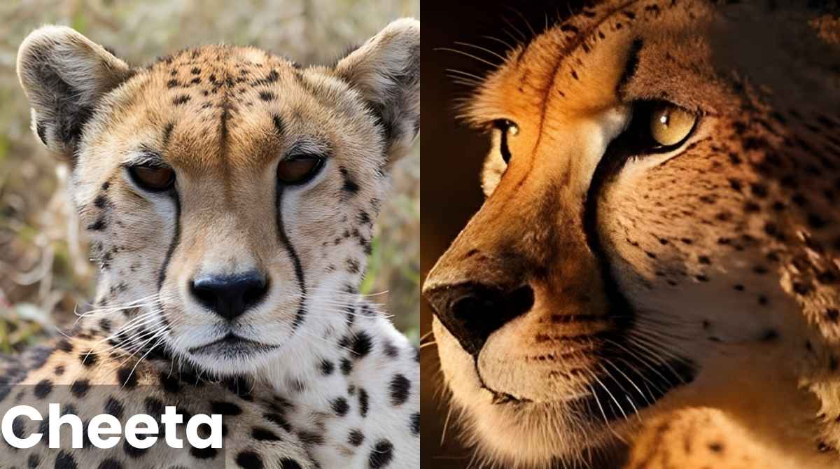 Cheetah Face and Head Comparison – Visual Differences