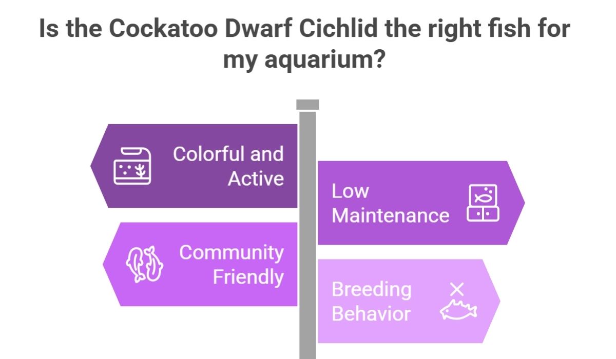 Cockatoo Dwarf Cichlid aquarium suitability guide
