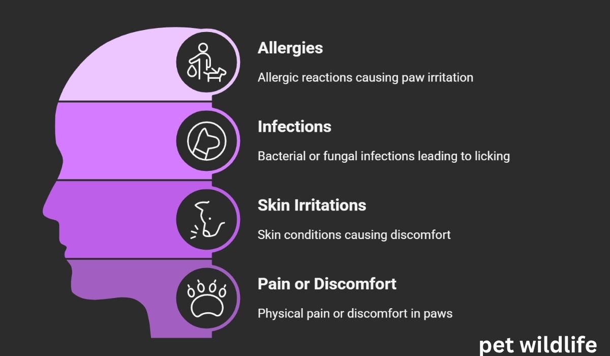 Common Medical Reasons Dogs Lick Their Paws