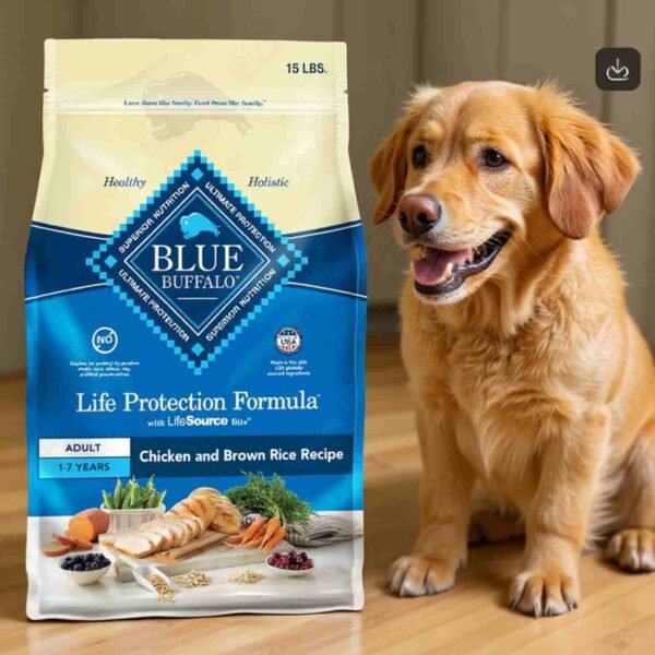 Blue Buffalo Dog Food - Natural Chicken & Brown Rice